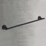 Gedy 2321-60-14 Towel Bar, 24 Inch, Matte Black